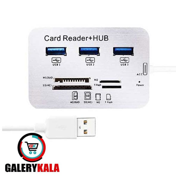 قیمت و خرید هاب 3 پورت USB 3.0 وریتی مدل H-408 - گالری کالافروشگاه ...