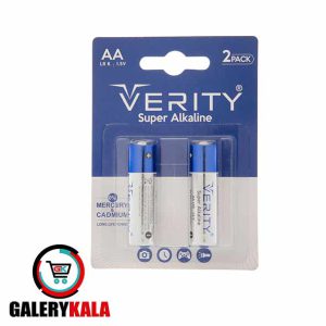 باتری قلمی وریتی مدل LR6-S Super Alkaline بسته دو عددی