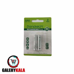باتری شارژی نیم قلمی پاناتک 900mAh