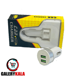 شارژر فندکی دو پورت  CAR CHARGER