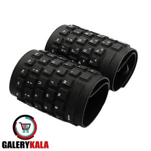 کیبورد ژله ای باسیم مدل Flexible بدون NUMPAD