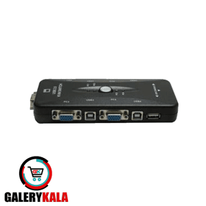 سوئیچ KVM دستی  4 پورت USB مدل KVM 4UK