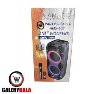 اسپیکر و پارتی باکس AMADO مدل AMS-408