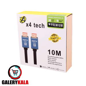 کابل HDMI 4K برند X4TECH طول 10 متر