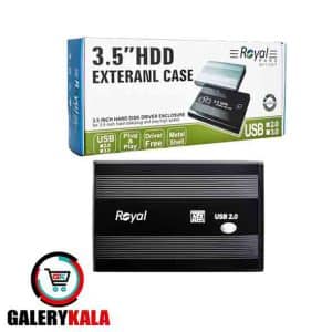 باکس هارد 3.5 اینچ usb2.0 رویال