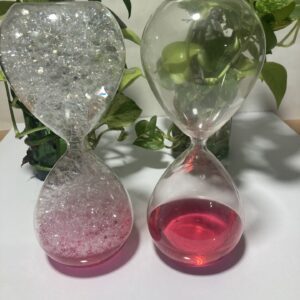 ساعت آبی حباب