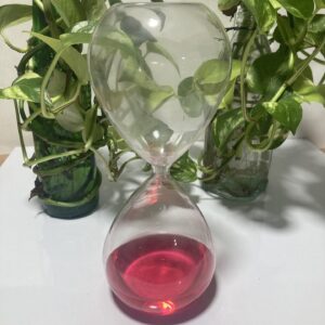 ساعت آبی حباب