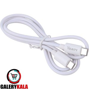 کابل شارژ VERITY دوسر تایپ سی مدل CB-3170