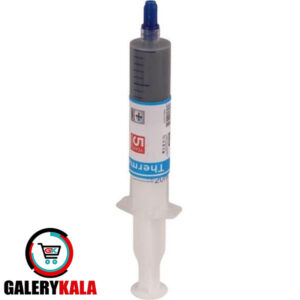 خمیر سیلیکون سرنگی بزرگ نقره ای Thermal Grease HM501